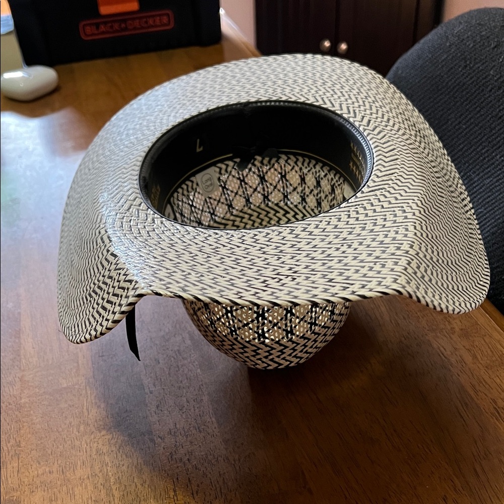Elegant Black and White Women's Hat